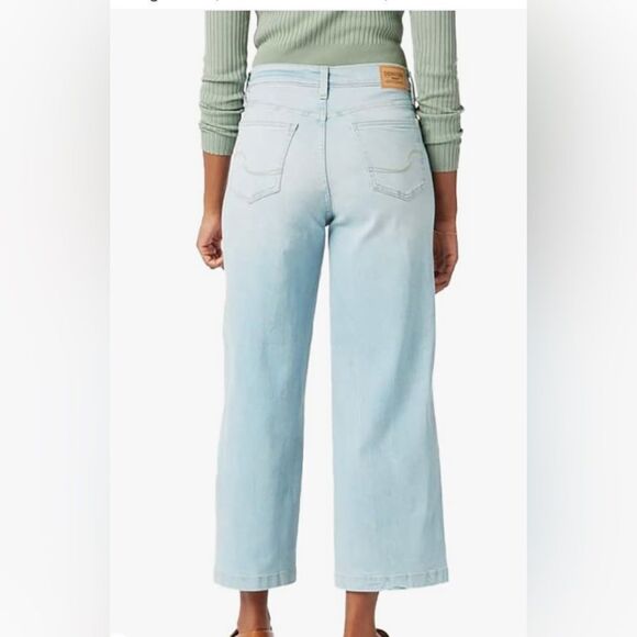 Levi Signature by Levi Strauss & Co. Gold Women's Wide Leg Jeans Size 24 - Picture 4 of 5